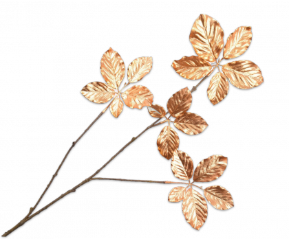 FEUILLE BRANCH  OR  87 CM