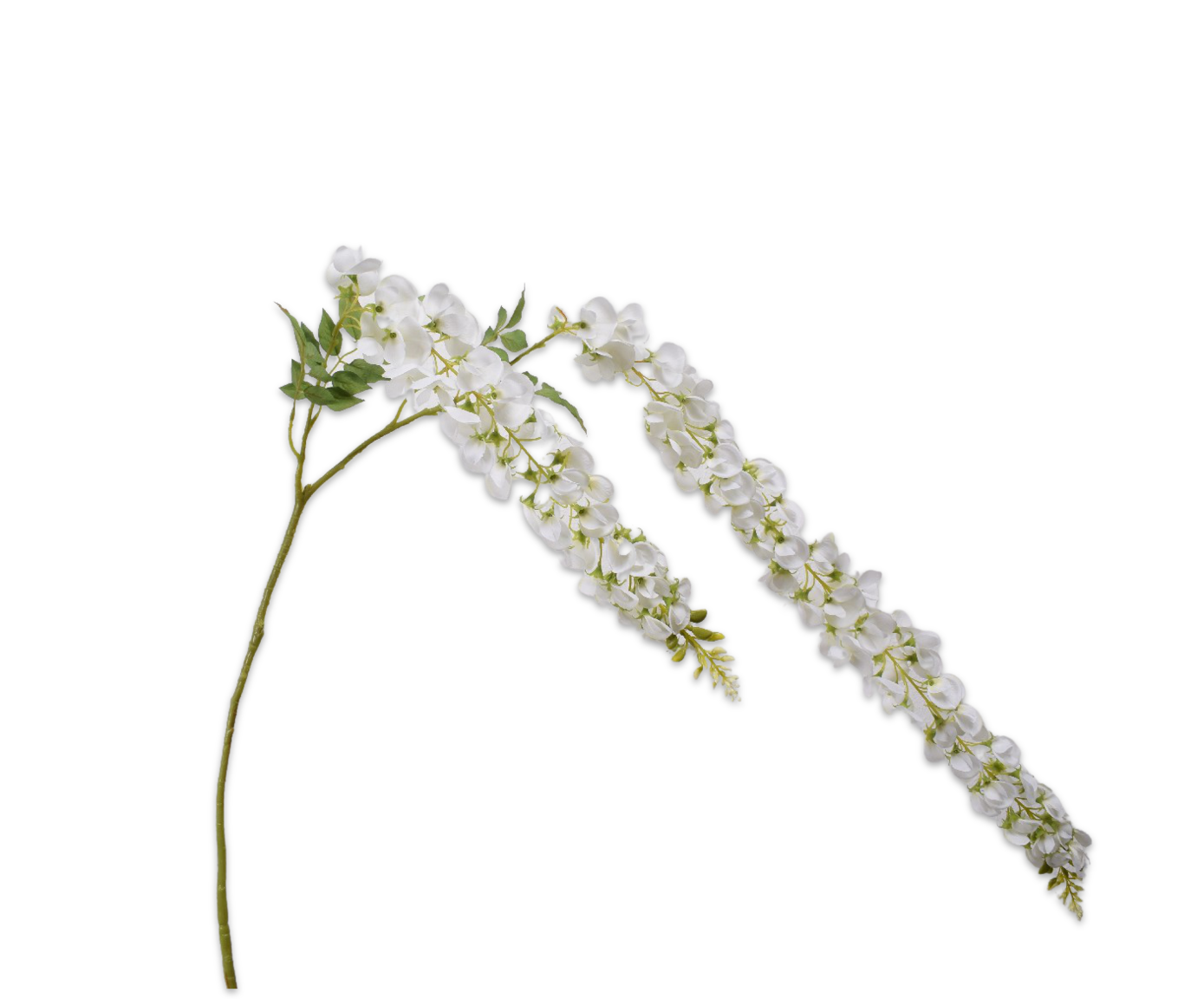 GLYZINIEN ZWEIG WEIß  134 CM