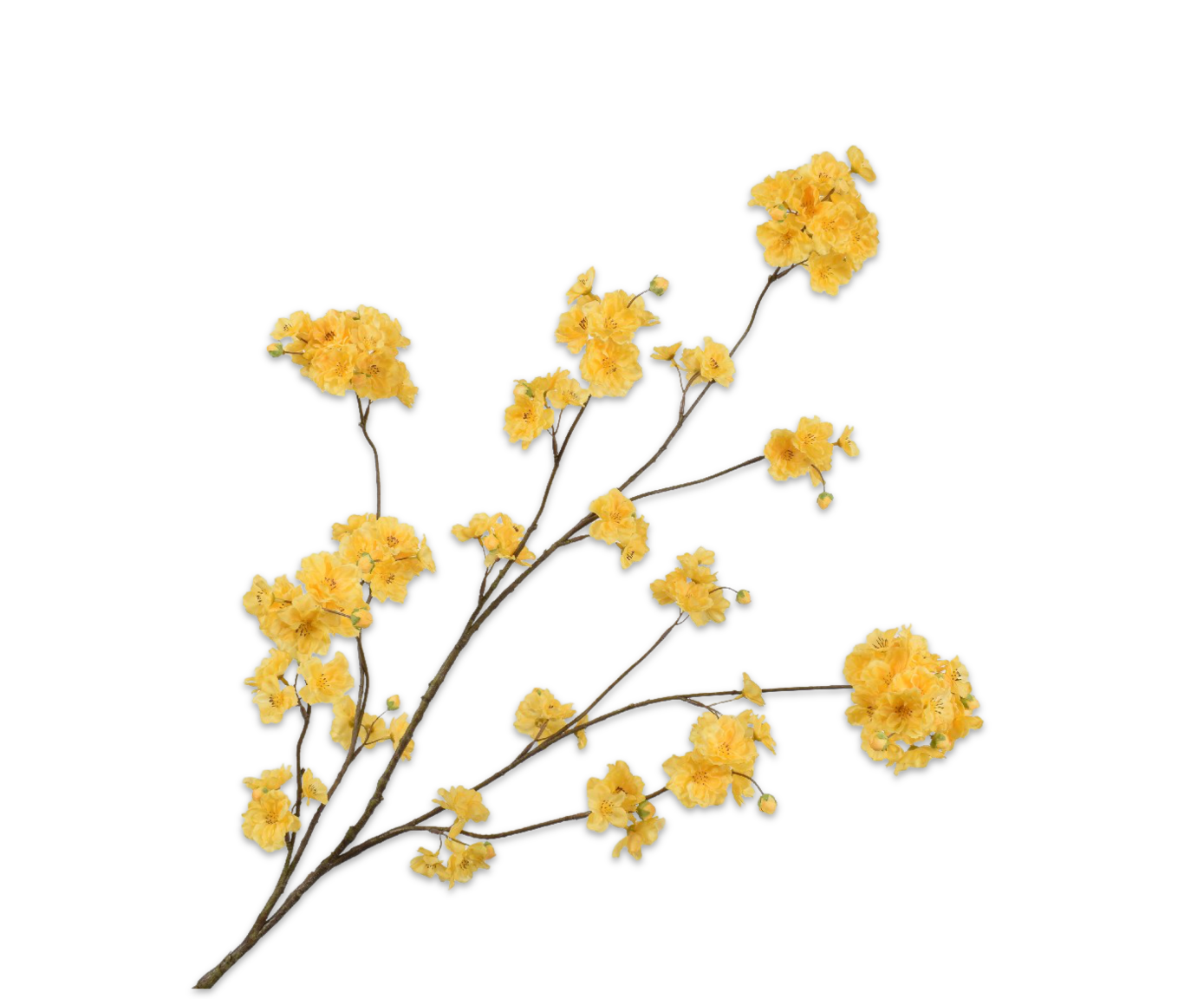 BLÜTE ZWEIG GELB  127 CM