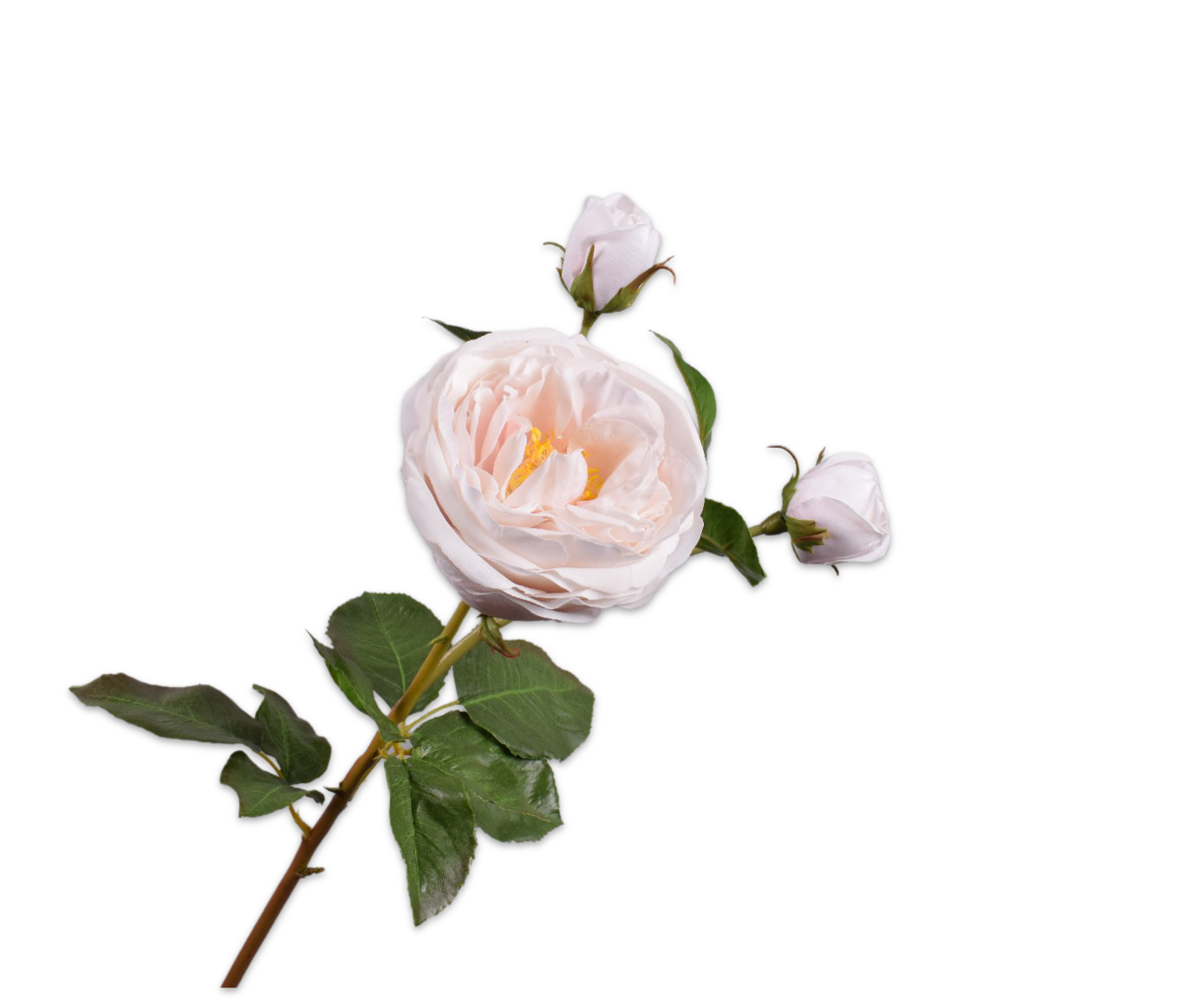 ROSE SPRAY PINK LT RT  57 CM