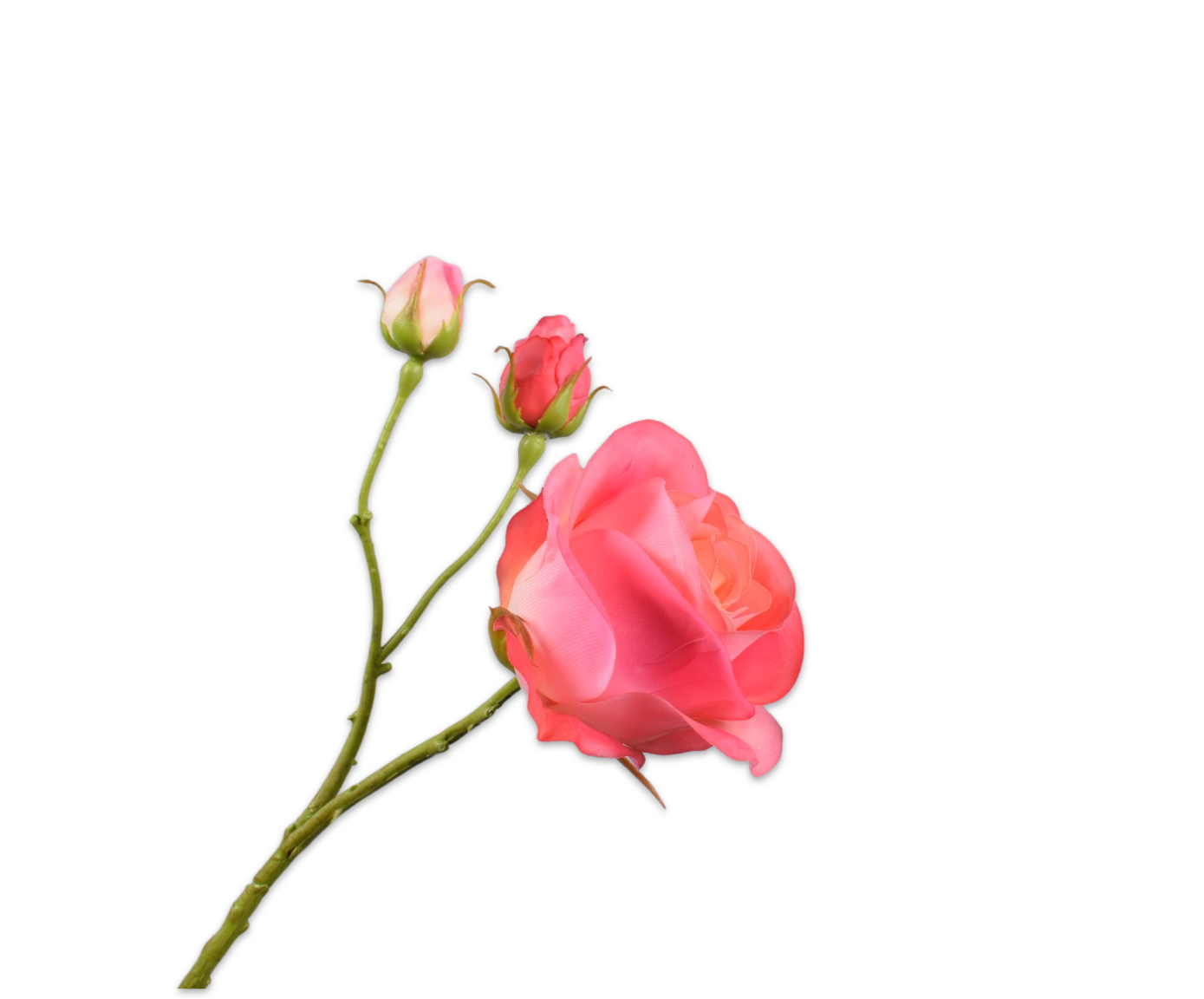 ROSE SPRAY PINK RT  59 CM