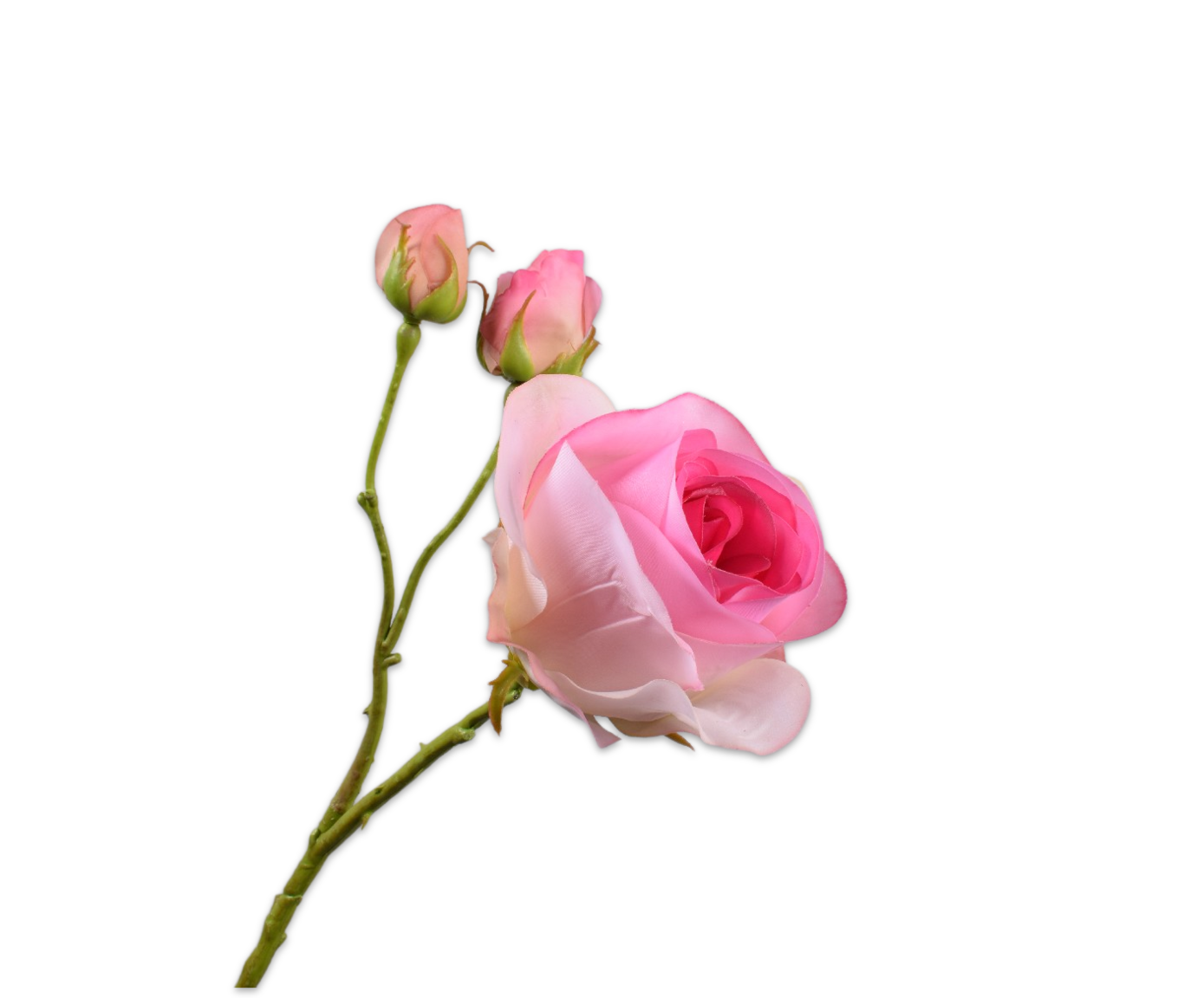 ROSE SPRAY PINK RT  59 CM