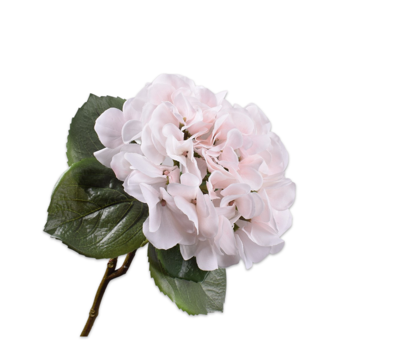 HYDRANGEA STEM WHT/PNK  61 CM
