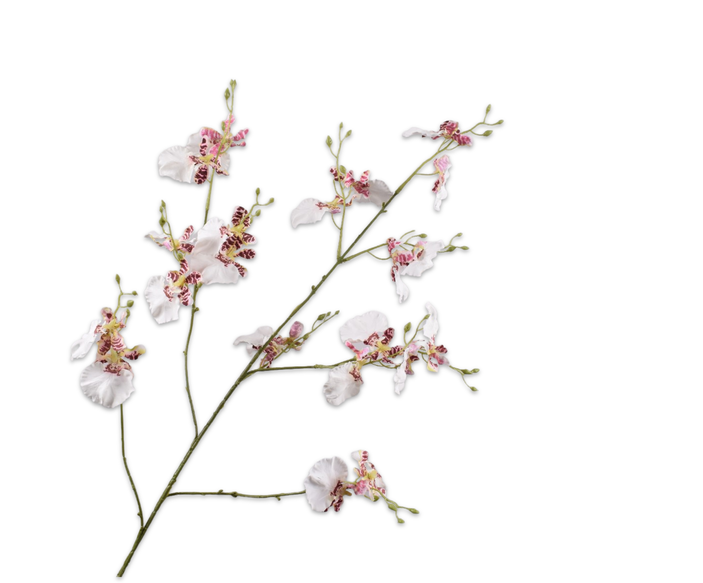 ORCHID SPRAY WHT/PRP  91 CM