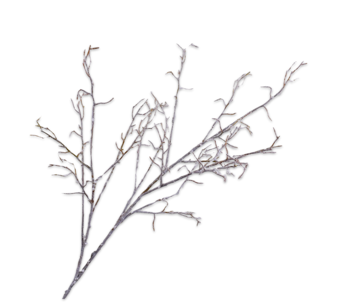 HOUTTAK M/SNEEUW BRUIN 107 cm