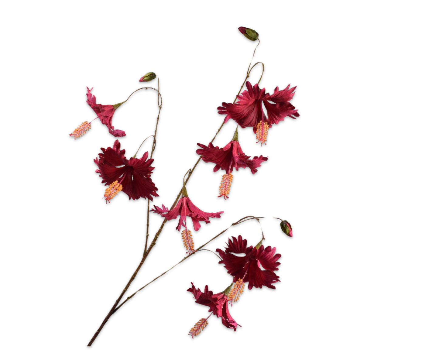 HIBISCUS SPRAY BY/PNK  110 CM