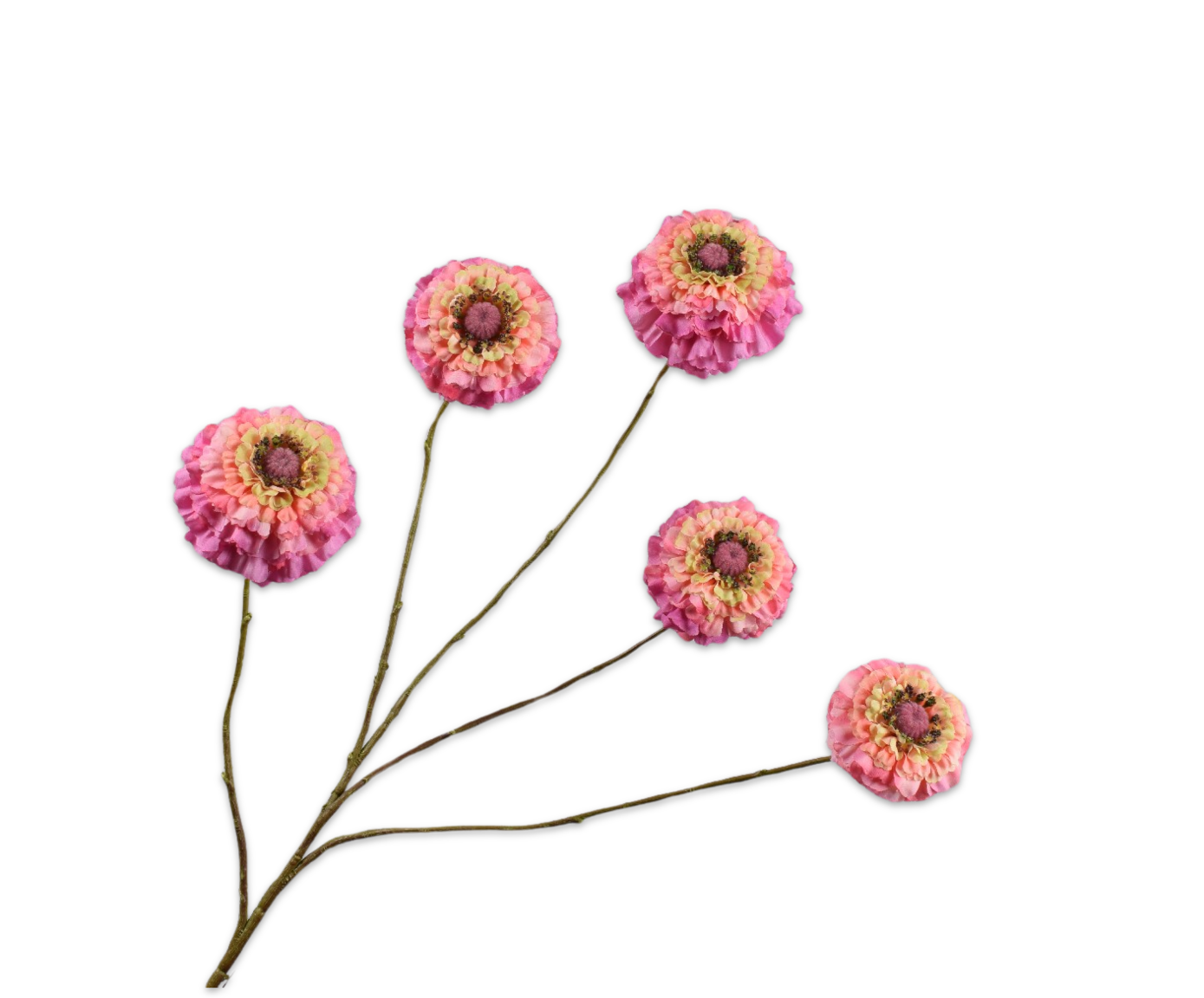 ZINNIA SPRAY LAV/PNK  91 CM