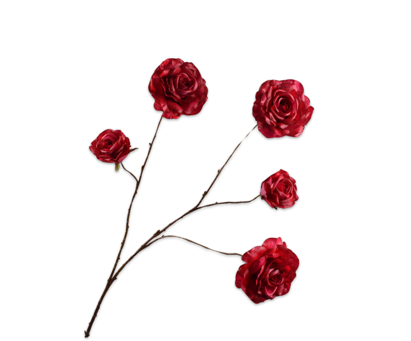 ROSE SPRAY RED RT  144 CM