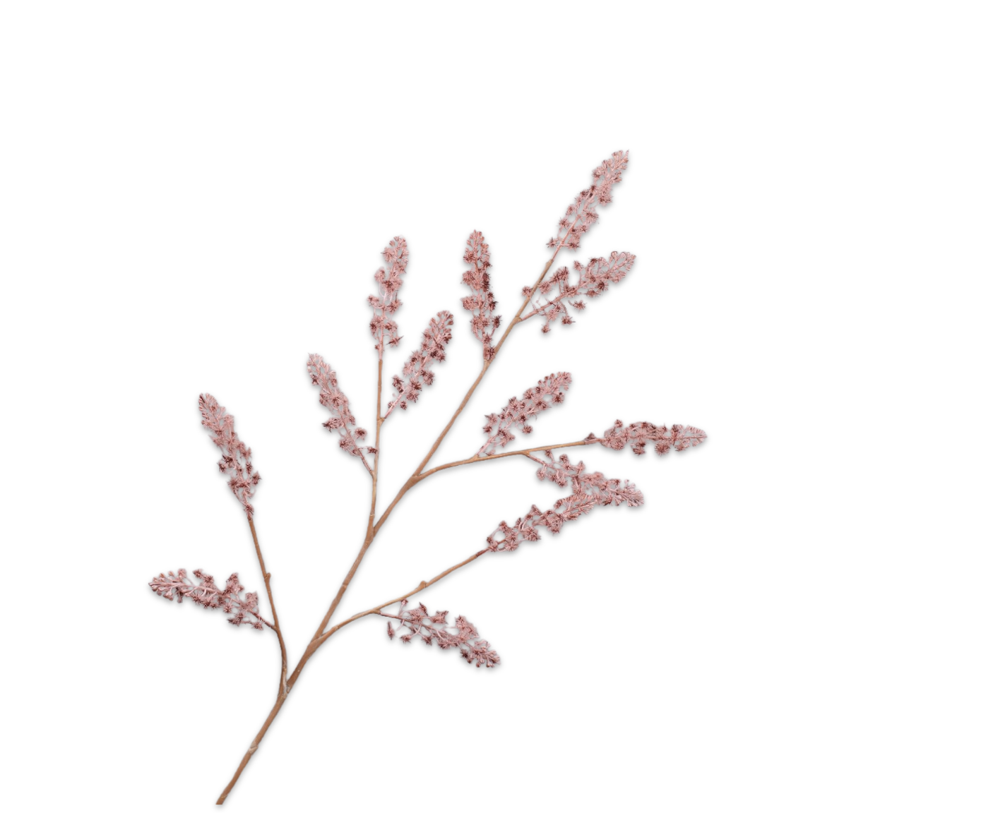 THISTLE SPRAY PCH/PNK  116 CM