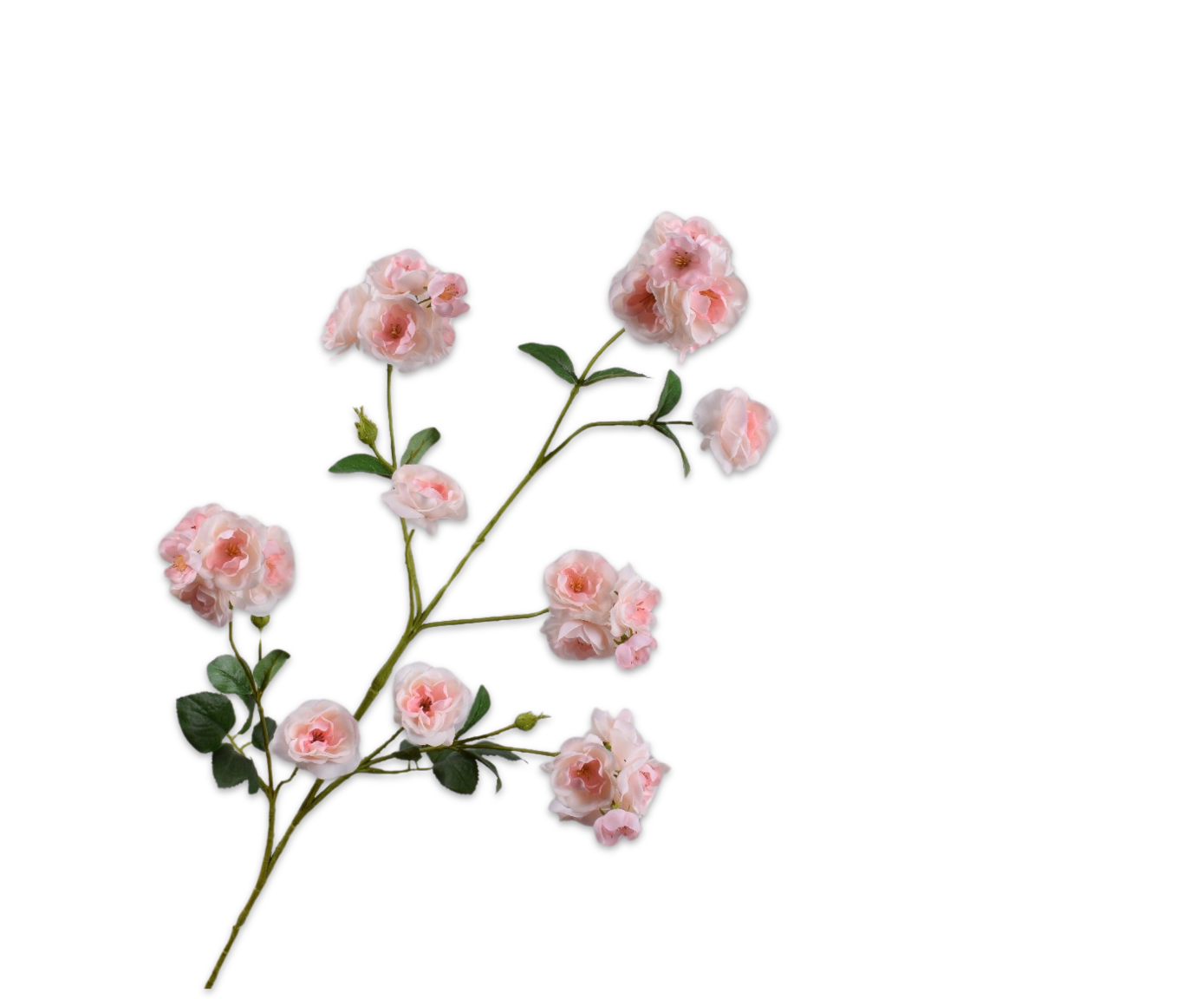ROSE SPRAY PINK LT RT  97 CM