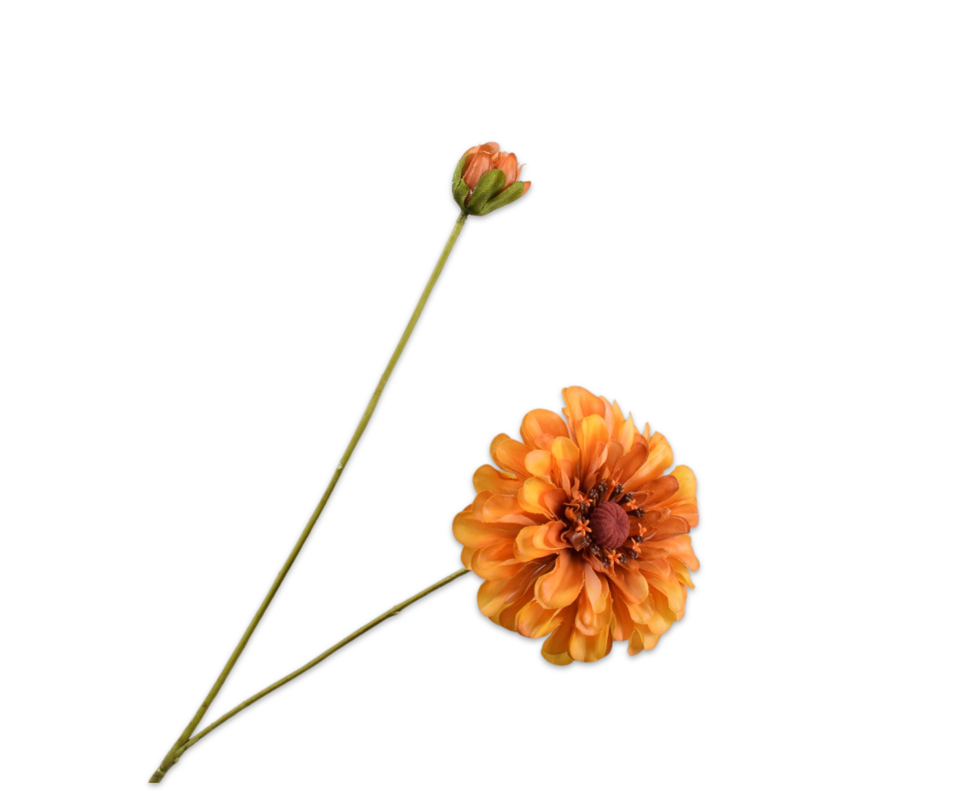 ZINNIA SPRAY YELLOW RT  62 CM