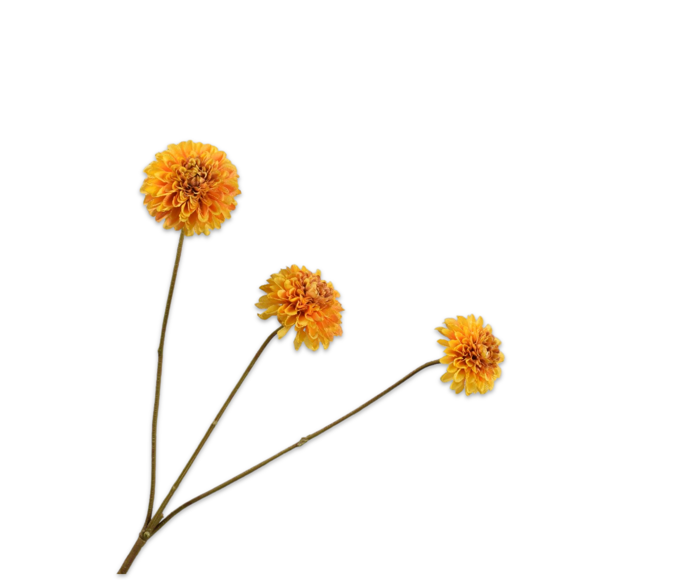 DAHLIE ZWEIG GELB  65 CM