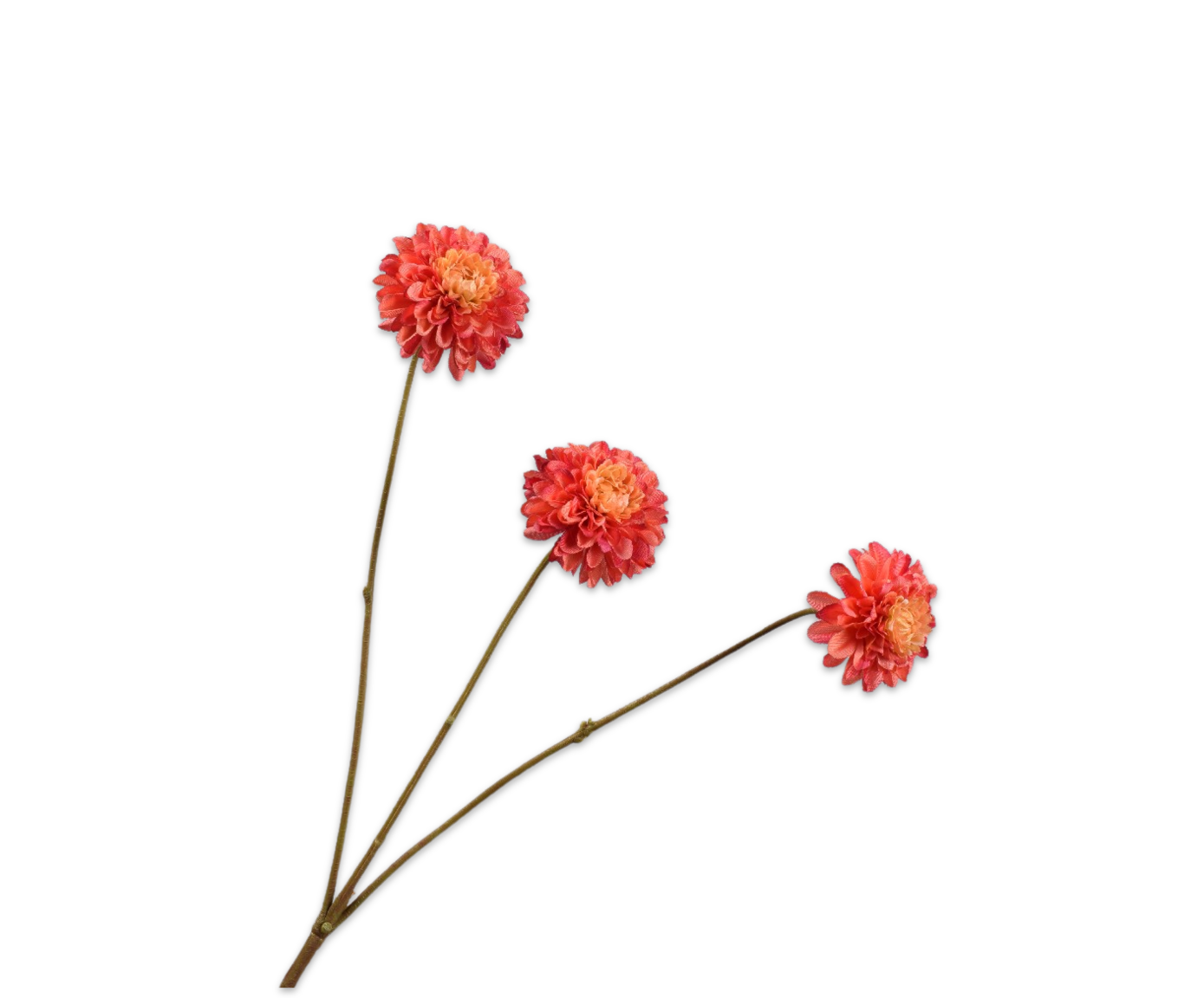 DAHLIE ZWEIG ROT HEL  65 CM