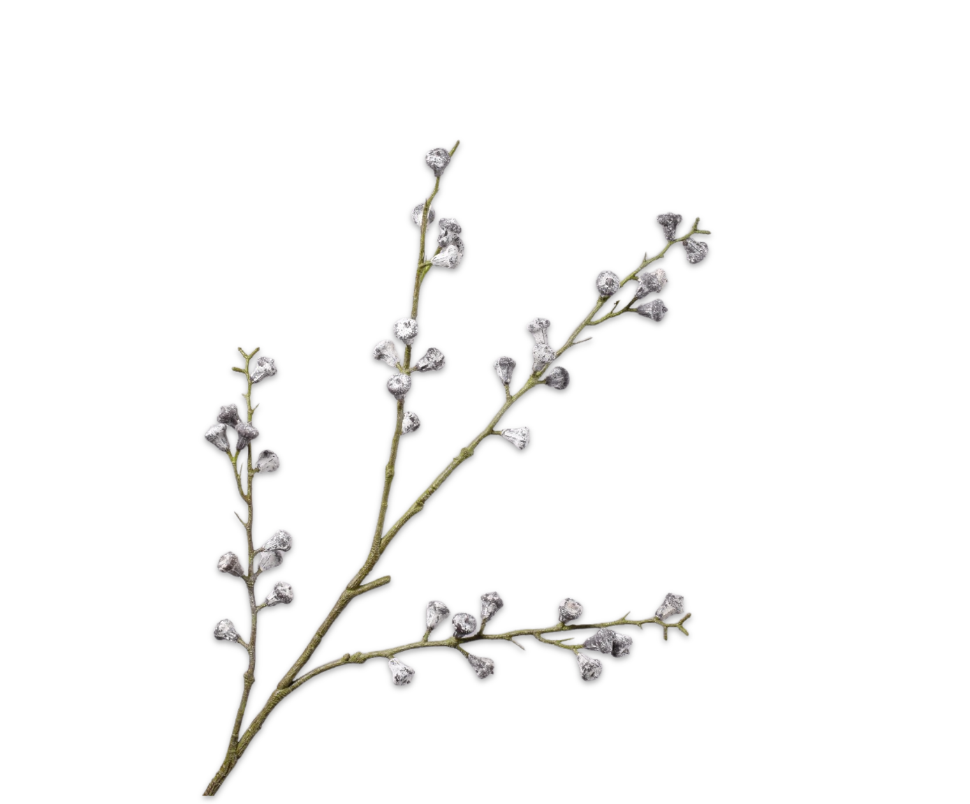 EUCALYPTUS SPRAY GREY  88 CM