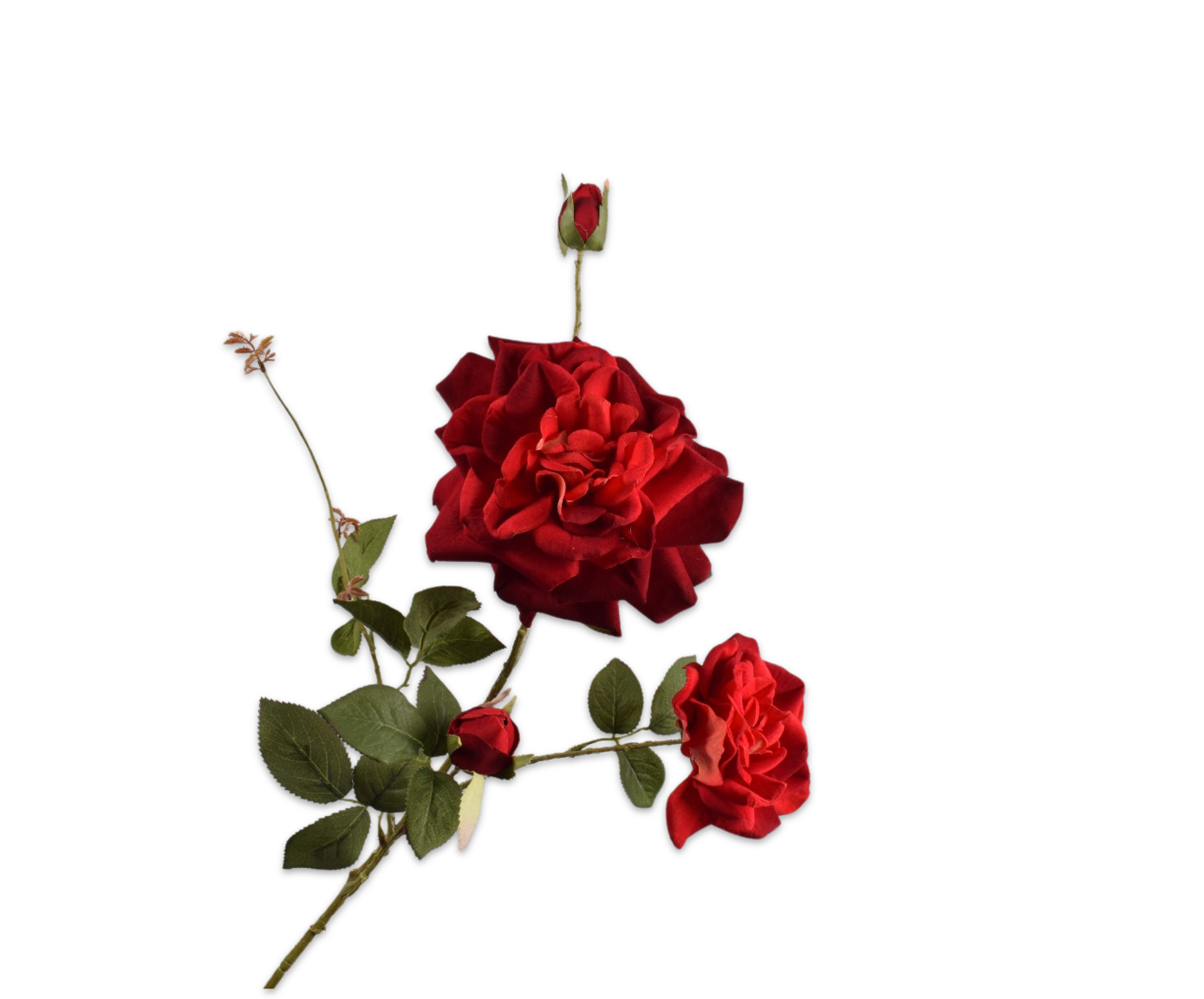 ROSA RAMA ROJO  102 CM