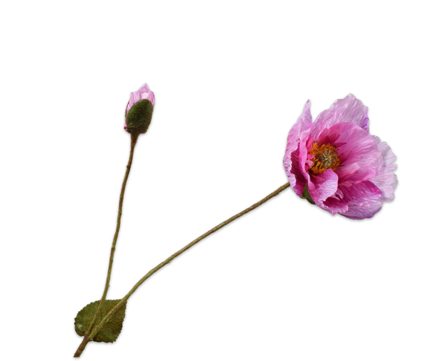 POPPY SPRAY PINK  74 CM