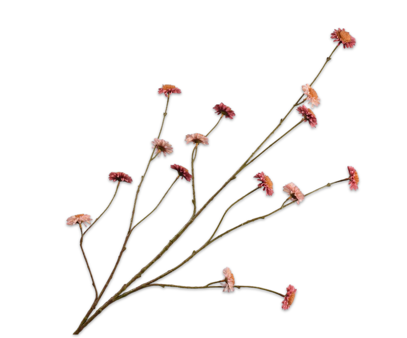 CRISANTEMO RAMO ROSA  123 CM