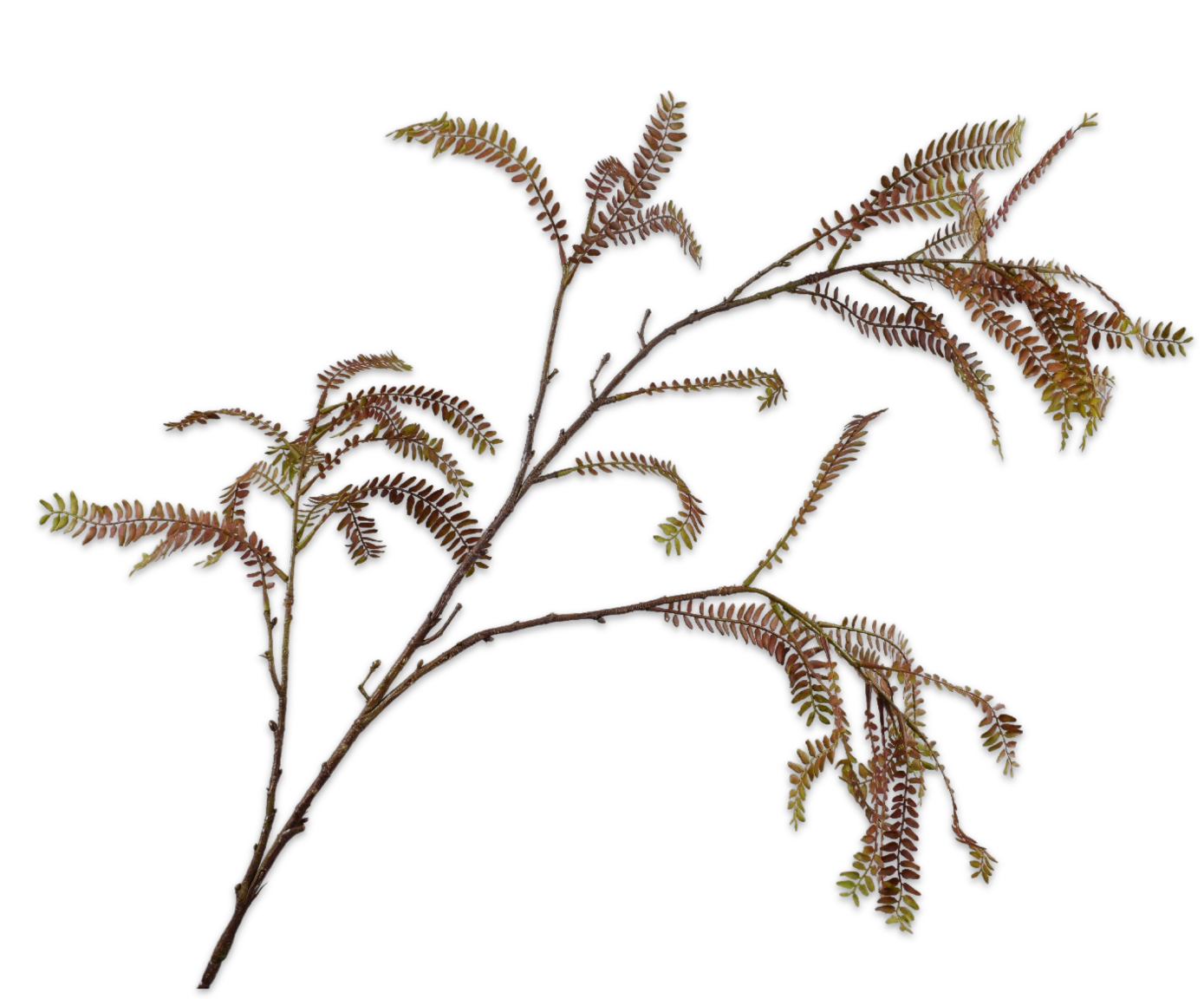 FERN SPRAY BRN/GRN  120 CM