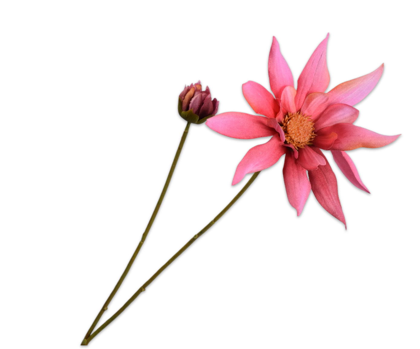 DAHLIA SPRAY FUCHSIA  90 CM
