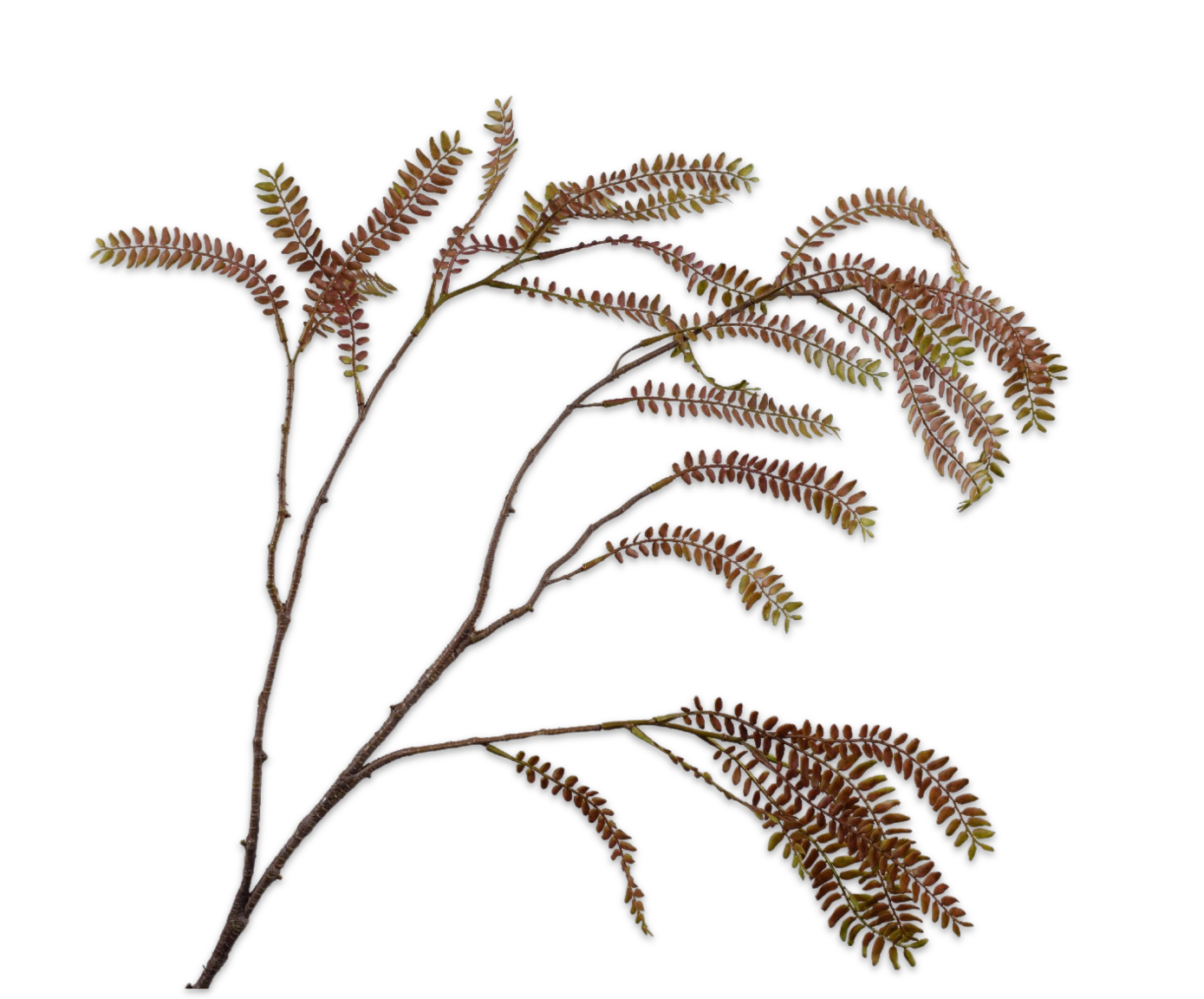 FERN SPRAY BRN/GRN  85 CM