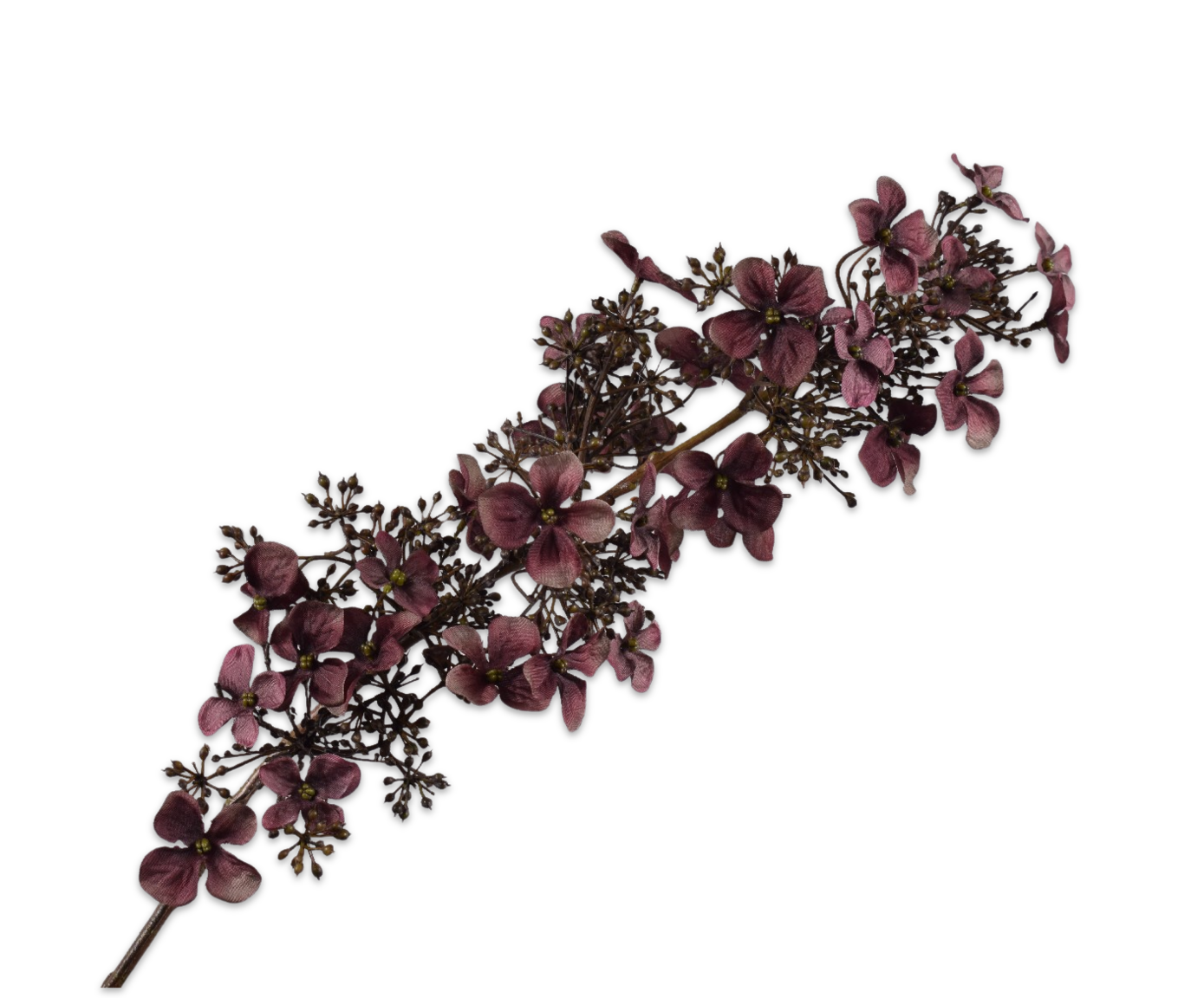 HYDRANGEA STEM PURPLE  89 CM