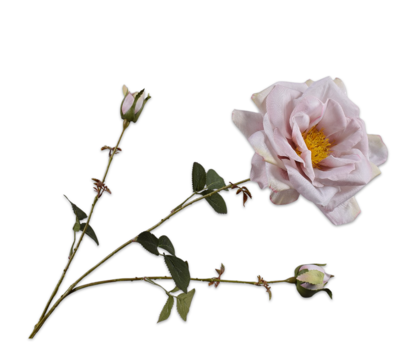 ROSE SPRAY LILAC  75 CM