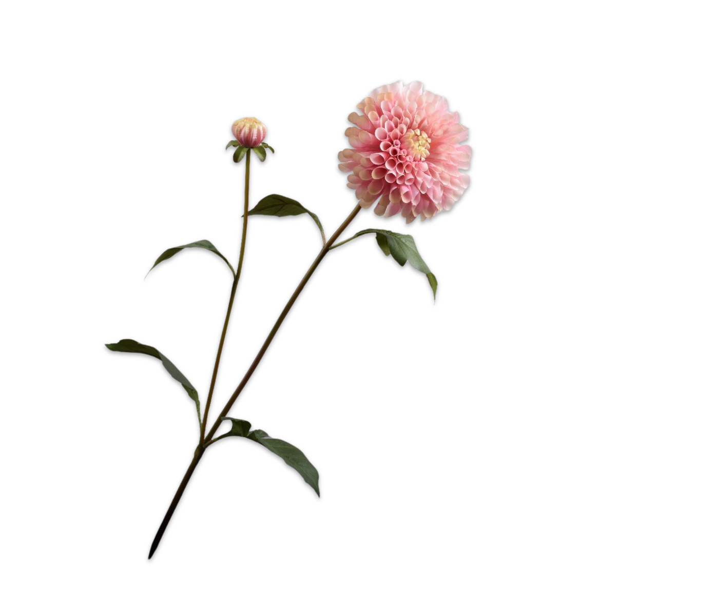 DAHLIA SPRAY PINK  80 CM