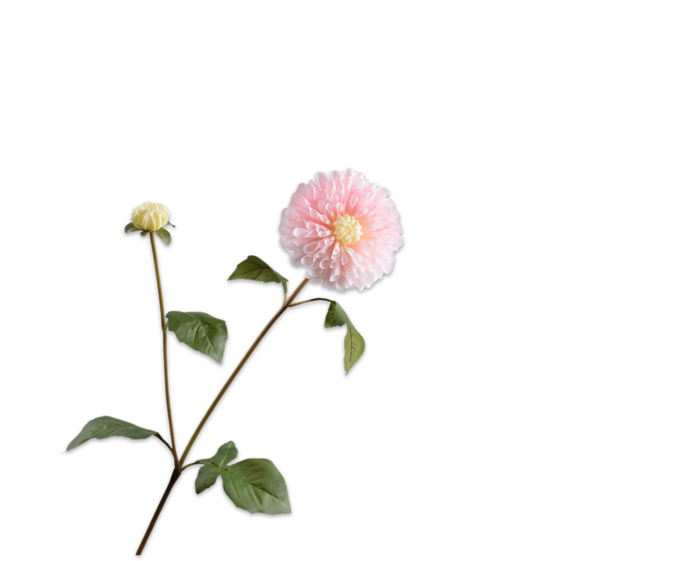 DAHLIA SPRAY PINK LT  80 CM