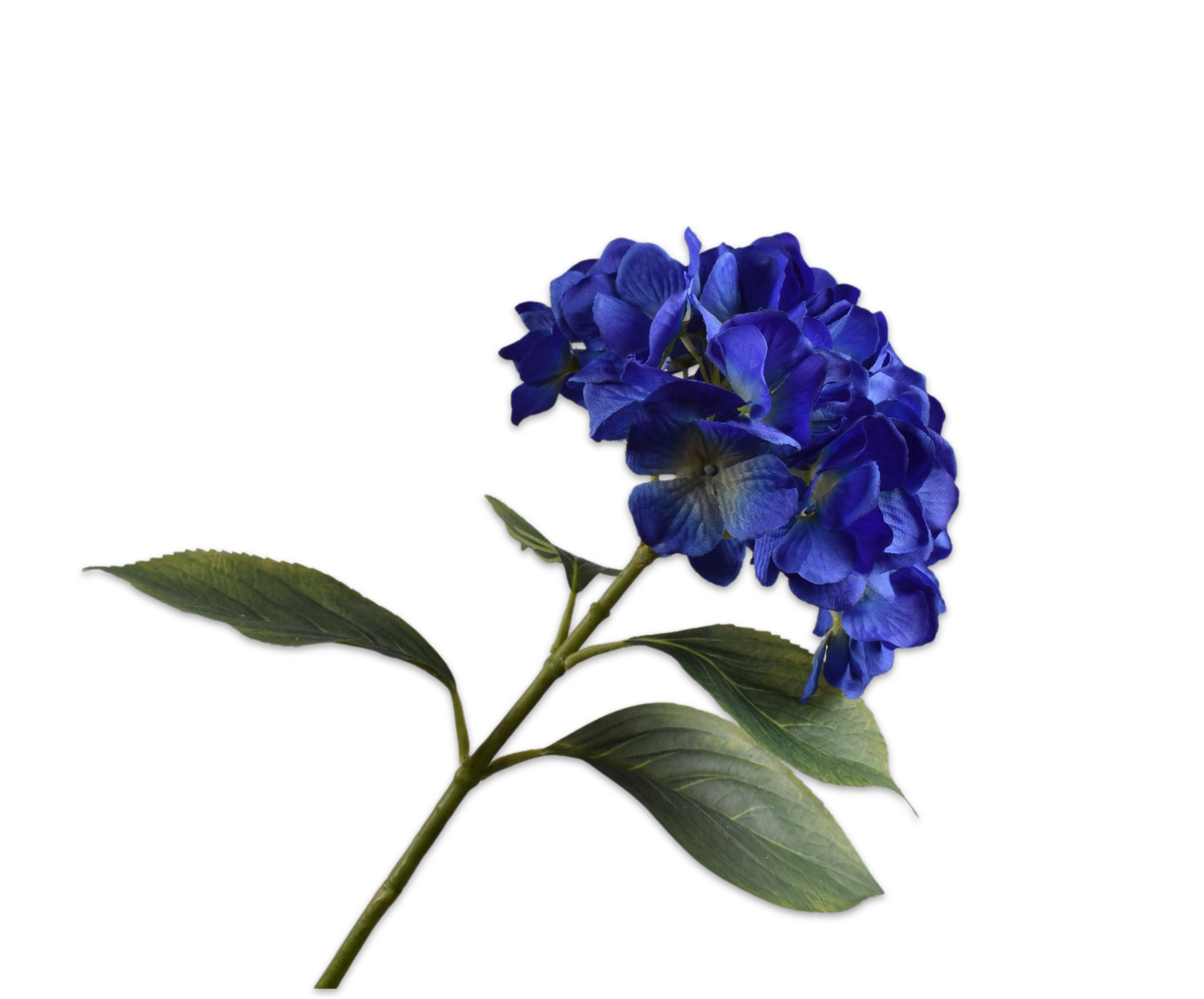 HYDRANGEA STEM BLUE  70 CM