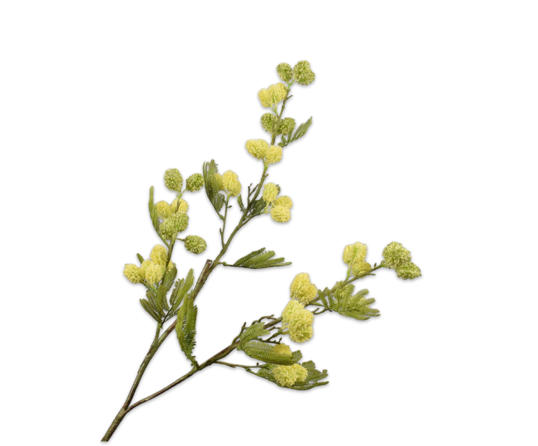 MIMOSA SPRAY YELLOW 100 CM